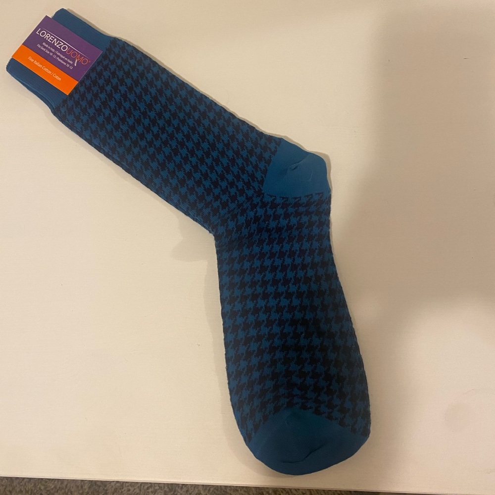 lorenzo uomo socks lucky green pattern